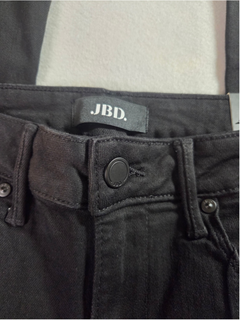 Women's JBD Flare Wide Leg Jeans Black Size 26 - Picture 2 of 4